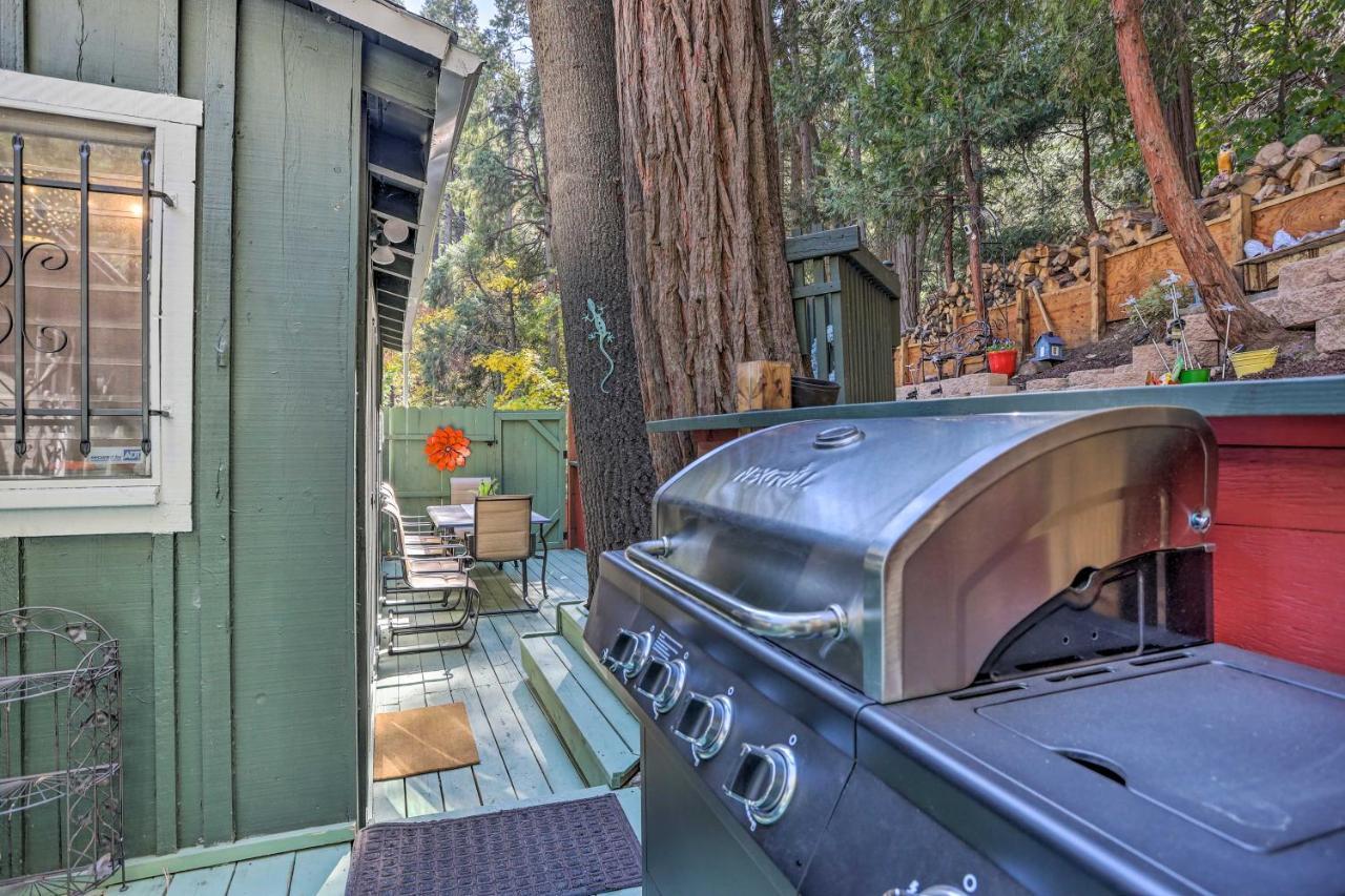 Boho Crestline Cabin, 1 Mile To Lake Gregory! Exterior foto